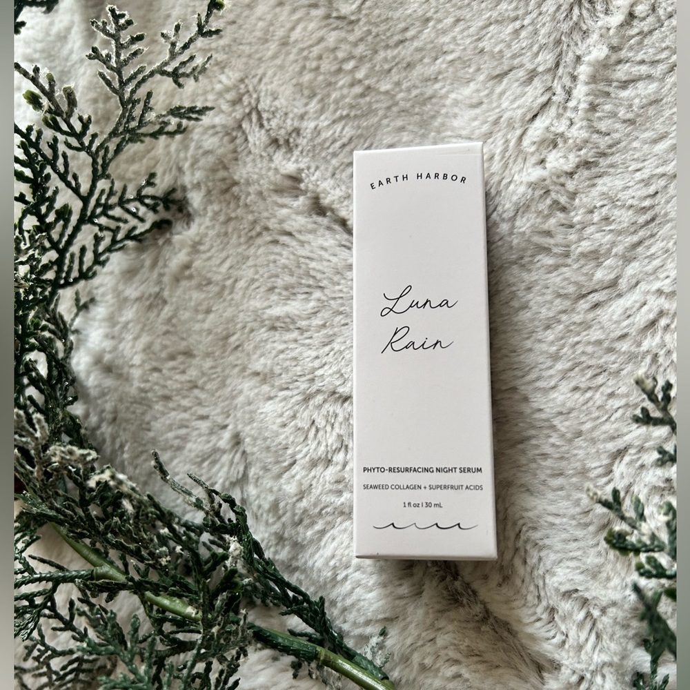 Earth Harbor Naturals LUNA RAIN Phyto-Resurfacing Night Serum 30ml NIB